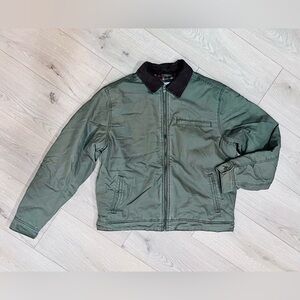 Men’s Medium Old Navy Army Green Zip-Front Field Jacket